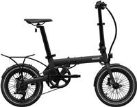 Eovolt Morning Origins Electric Folding Bike - Onyx Black - 16 Inch Wheel