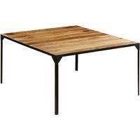 Dining Table 140x140x76 cm Solid Mango Wood