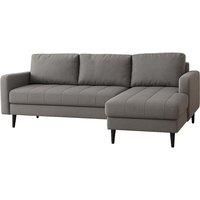 Amora Universal Corner Sofabed with Storage - Grey, Silver, or Beige