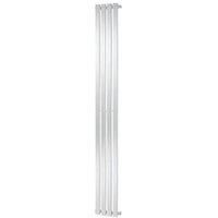 Towelrads Merlo Vertical Towel Rail Radiator - White 1800x310