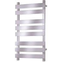 800mm x 500mm Perlo Chrome Designer Towel Radiator