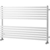 600mm x 990mm White Towel Rail  Oxfordshire Range