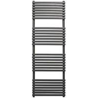 Towelrads Oxfordshire Ladder Towel Rail Radiator  Anthracite 1186x500