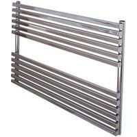 Designer Towel Radiator Rail Chrome Horizontal Bathroom Warmer 429W H600xW1000mm