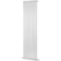 Towelrads Iridio Vertical Towel Radiator - White 1800x500