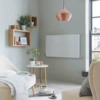 Towelrads Vetro Glass Wet Radiator  White 600x1000