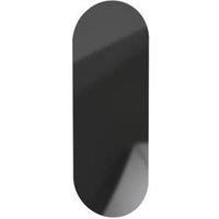 Towelrads Vetro Soap Black Designer Radiator - 1380 x 500mm