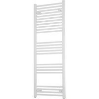 Towelrads Flat Independent Towel Rail 22mm, 1400x600 - White