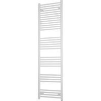 Towelrads Flat Independent Towel Rail 22mm, 1800x600 - White