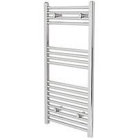 Napier Bathroom Heated Towel Rail Radiator Chrome Straight Ladder Warmer