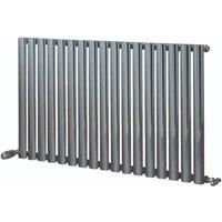 600mm x 1012 Anthracite Horizontal Wall Hung Towel Rail  Dorney Range