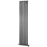 Towelrads Dorney Vertical Radiator - Anthracite 1800x352