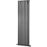 Towelrads Dorney Vertical Radiator - Anthracite 1800x472