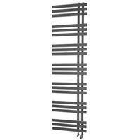 Cobham Anthracite Heated Towel Rail  1800 x 500mm
