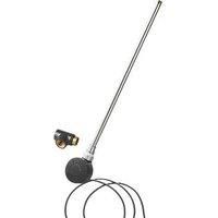 Smart Thermostatic Towel Rail Heating Element with T Piece  600W  Black