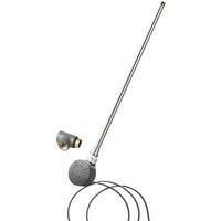 Smart Thermostatic Towel Rail Heating Element with T Piece - 600W - Anthracite
