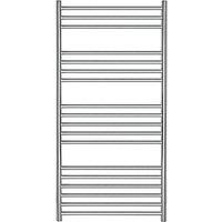 Eversley Towel Rail Radiator - Silver / 50cm / 100cm