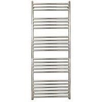 Eversley Towel Rail Radiator - Silver / 60cm / 150cm