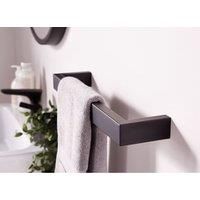 Towelrads Elcot Electric Heated Towel Rail 3 Pack - Matt Black 450 x 100mm