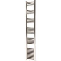 Eton Brushed Aluminium Heated Towel Rail  1800 x 300mm