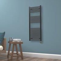 Towelrads Richmond Thermostatic Straight Electric Towel Radiator 1186x450mm - Black