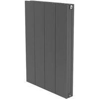 Towelrads Ascot Energy Efficient Aluminium Designer Radiator 600m x 407mm Anthracite 1330BTU (190RY)