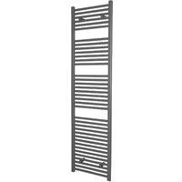 Towelrads Pisa Premium Towel Radiator 1800mm x 500mm Anthracite 2965BTU (421RY)