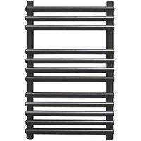 Towelrads Iridio Designer Towel Radiator 800mm x 500mm Black 1248BTU (661RY)