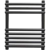 Towelrads Iridio Designer Towel Radiator 500m x 400mm Black 743BTU (150RY)