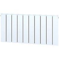 Towelrads Hanworth Plus Aluminium Designer Radiator 400mm x 800mm White 2815BTU (656RY)