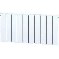 Towelrads Hanworth Plus Aluminium Designer Radiator 400mm x 1200mm White 3941BTU (553RY)