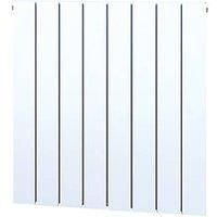 Towelrads Hanworth Plus Aluminium Designer Radiator 700mm x 640mm White 3648BTU (897RY)