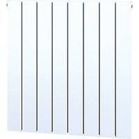 Towelrads Hanworth Plus Aluminium Designer Radiator 700mm x 800mm White 4559BTU (879RY)