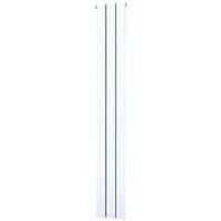 Towelrads Hanworth Plus Aluminium Designer Radiator 1800mm x 240mm White 3095BTU (138RY)