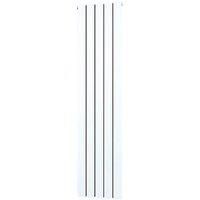 Towelrads Hanworth Plus Aluminium Designer Radiator 1800mm x 480mm White 6190BTU (856RY)