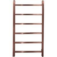Towelrads Diva Rose Gold Dry Electric Non Thermostatic Towel Radiator - 800 x 500mm