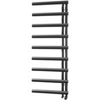 Towelrads Mayfair Matt Black Towel Radiator - 1245 x 500mm