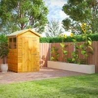 Power Apex 4' x 4' Garden Shed