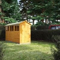 Power Apex 12' x 4' Garden Shed