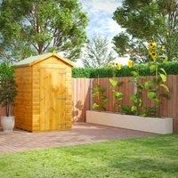 Power Apex Garden Shed | Power Sheds | Wood Shiplap T&G | Sizes 4x4 up to 10x6