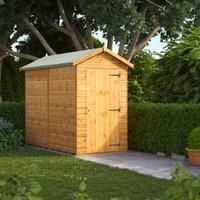 Power Apex 8' x 4' Windowless Garden Shed