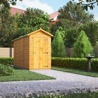 Power Sheds 14 x 4ft Apex Shiplap Dip Treated Windowless Shed