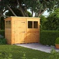 Power Pent 8' x 4' Garden Shed