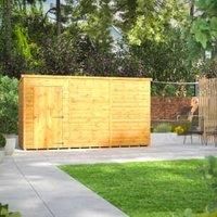 Power Pent 12' x 4' Windowless Garden Shed