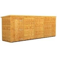 Power Pent 18' x 4' Windowless Garden Shed