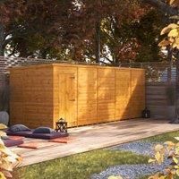 Power Pent 20' x 6' Windowless Garden Shed