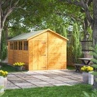 Power Apex 18' x 8' Garden Shed