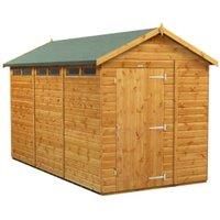 Power Sheds 12 x 6ft Apex Shiplap Dip Treated Security Shed