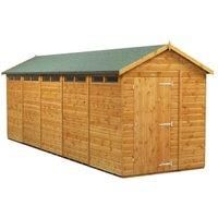 Power Apex 20' x 6' Security Shed