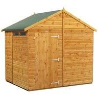 Power Apex 6' x 8' Security Shed